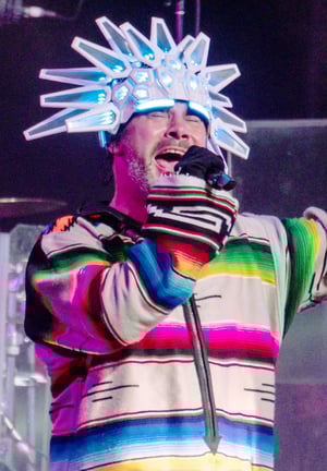This is the Avatar Image for the Jay Kay (Jamiroquai) AI Voice and Text to Speech Generator